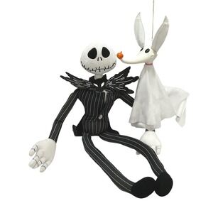 Disney Jack Skellington 24" plush Zero ghost‎ dog The Nightmare before Christmas